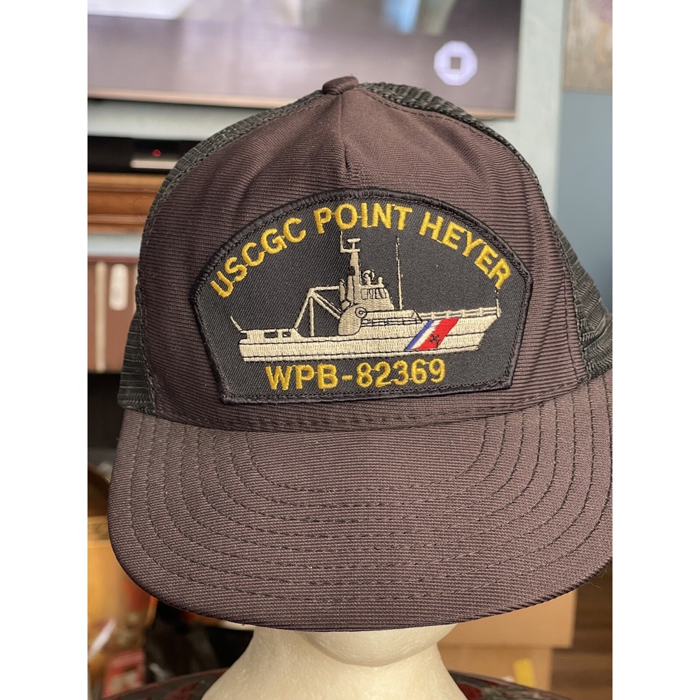 RARE VINTAGE USCGC Point Heyer Hat‎ , One Size